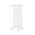 CD RACK SILV.158X150X395MM. (810.83.200)