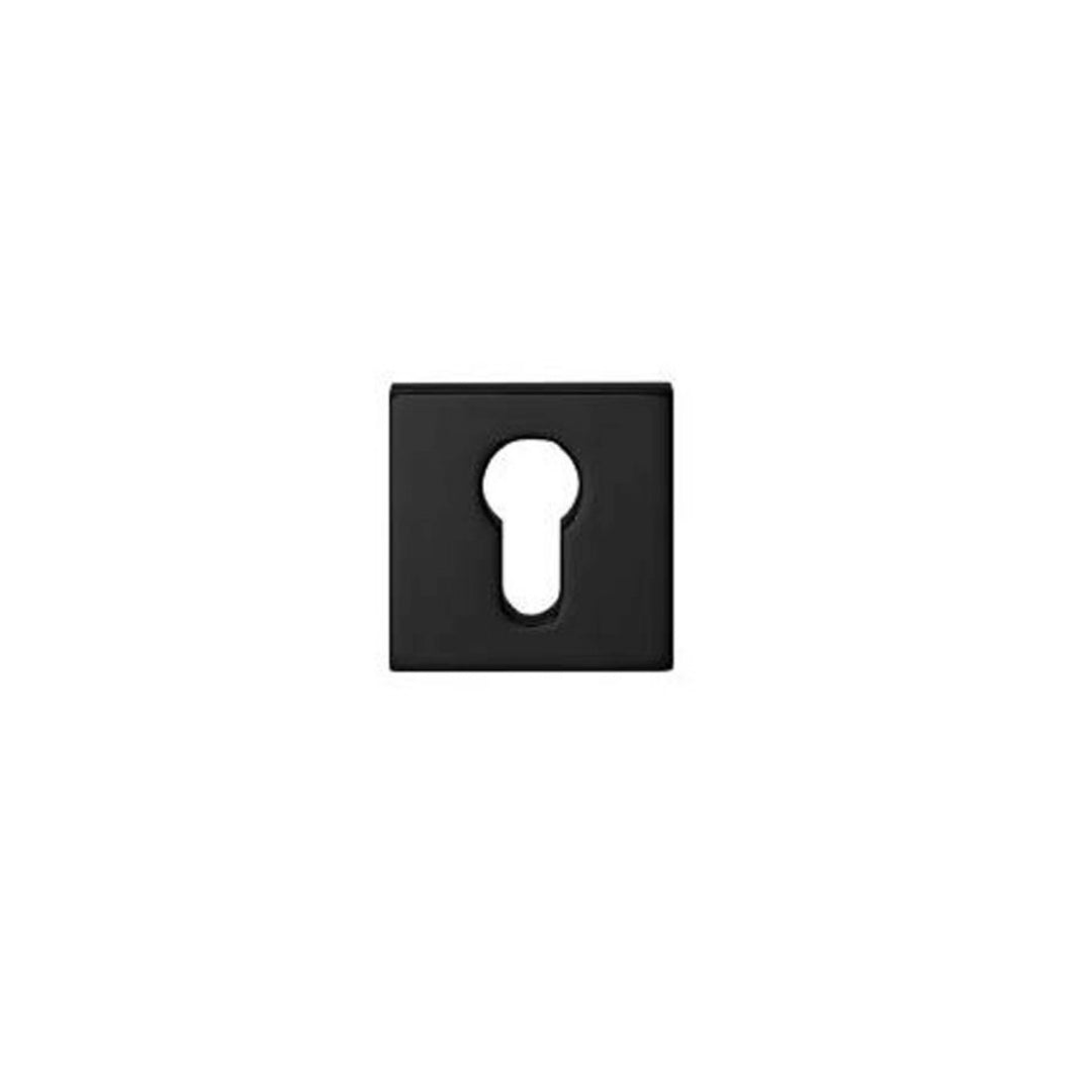 PC SQU ESCUTCHEON ST.ST. BLACK MATT (902.52.193)