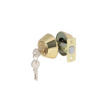 DOUBLE DEADBOLT LOCK BR. POL. (911.64.228, 911.64.231)