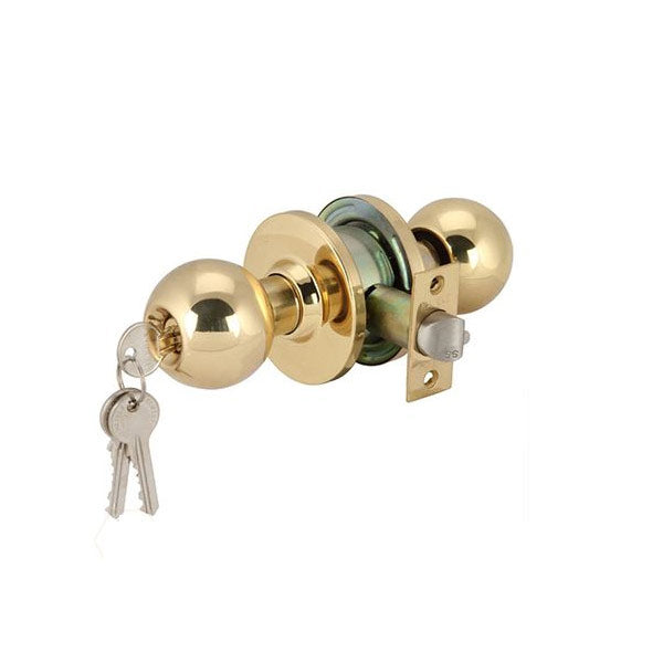 KNOB LOCKSET ENTRANCE BR.POL (911.64.267)