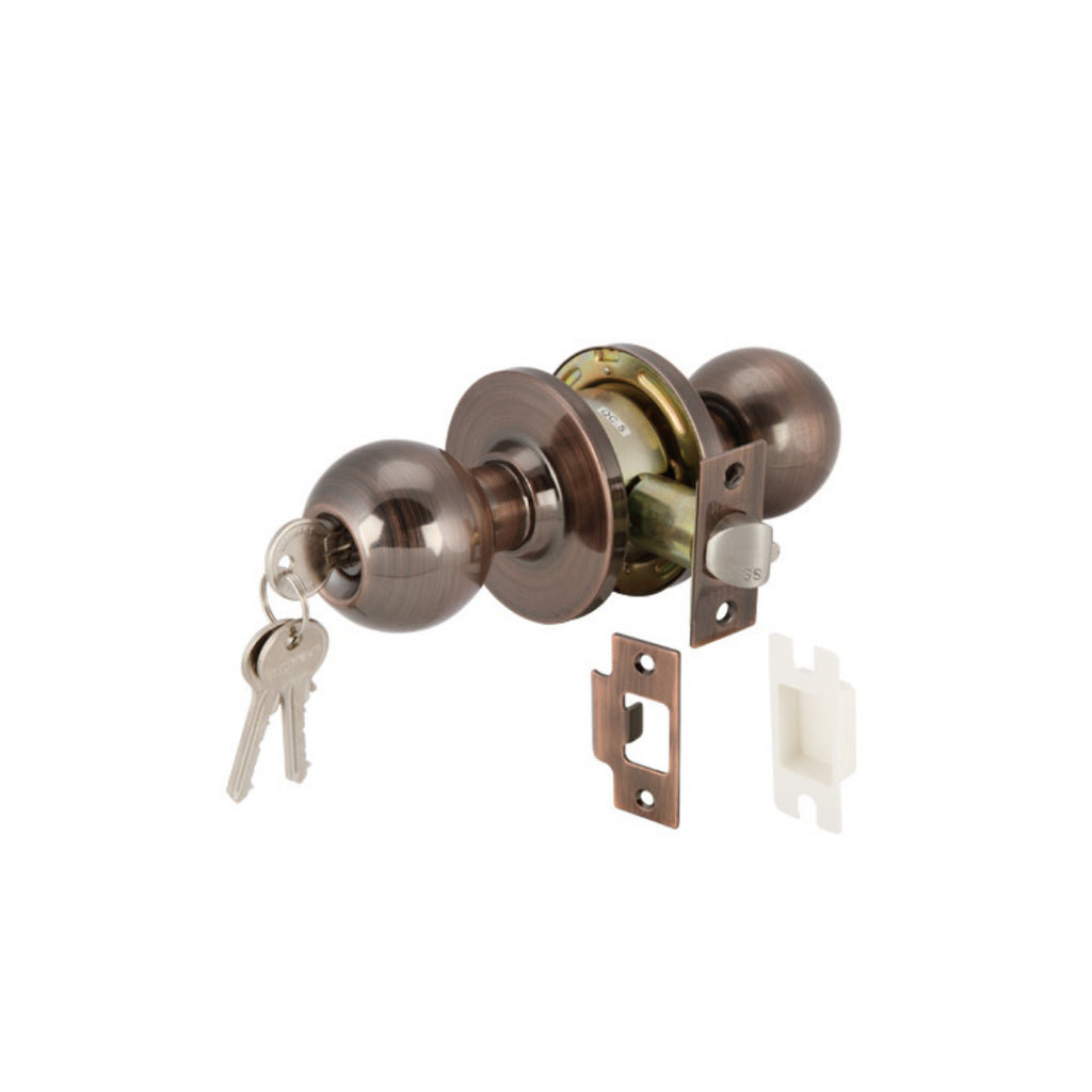 KNOB LOCKSET ENTRANCE ANT.COP (911.64.268)