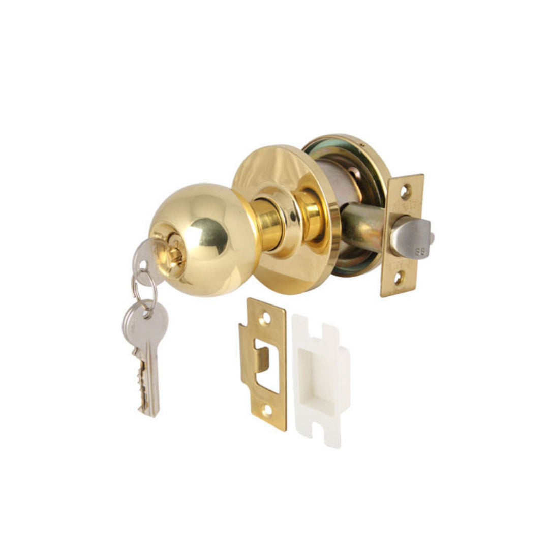 KNOB LOCKSET COMMUNICATION BR.POL (911.64.335)