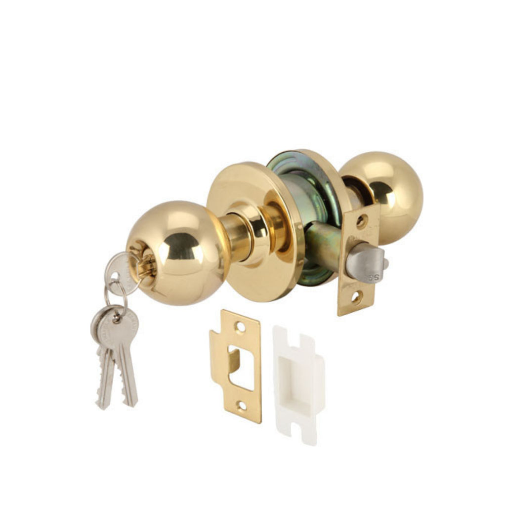 KNOB LOCKSET ENTRANCE ST.ST. (911.64.767, 911.64.768)