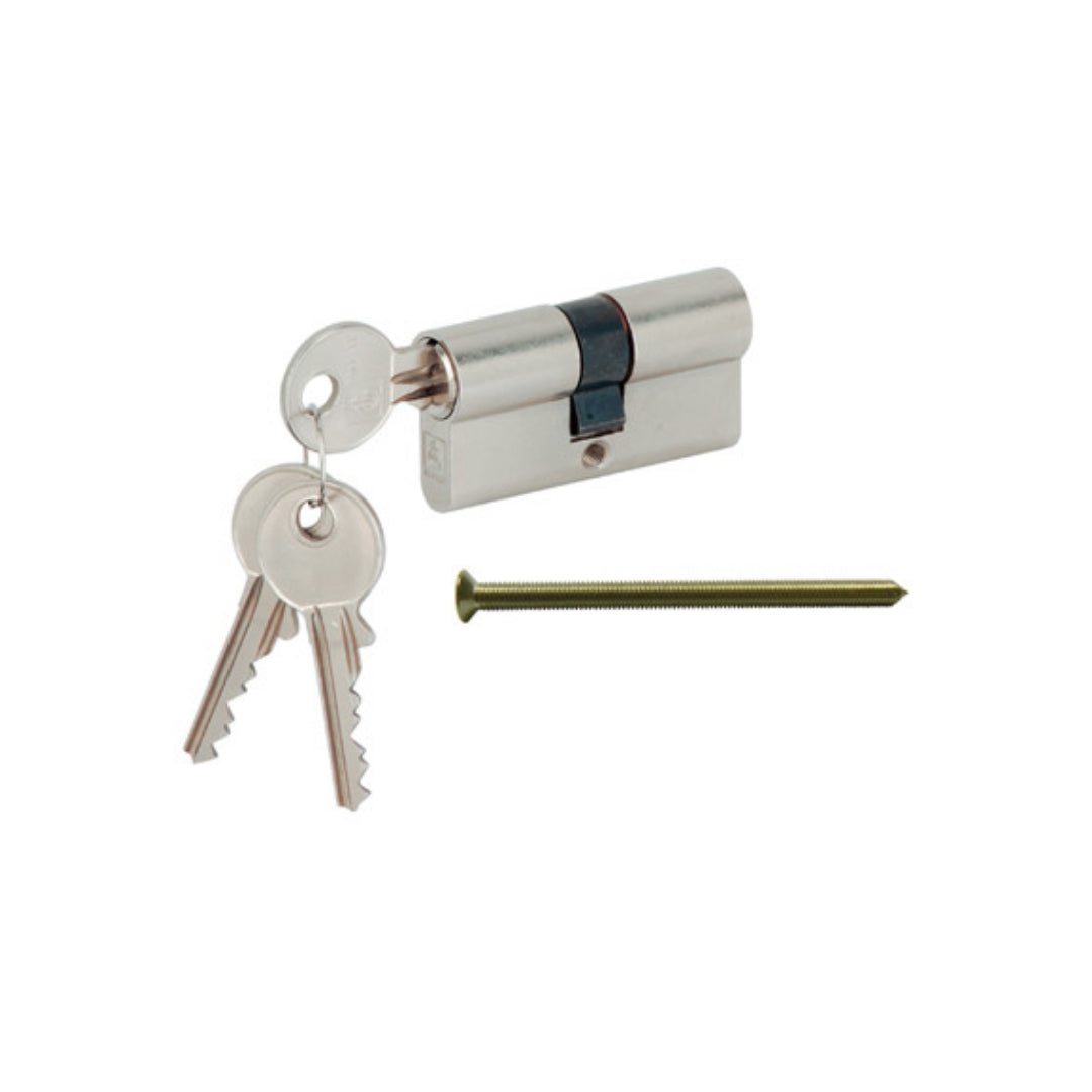 DOUBLE CYLINDER 71MM NI.PL.MATT (916.95.126)