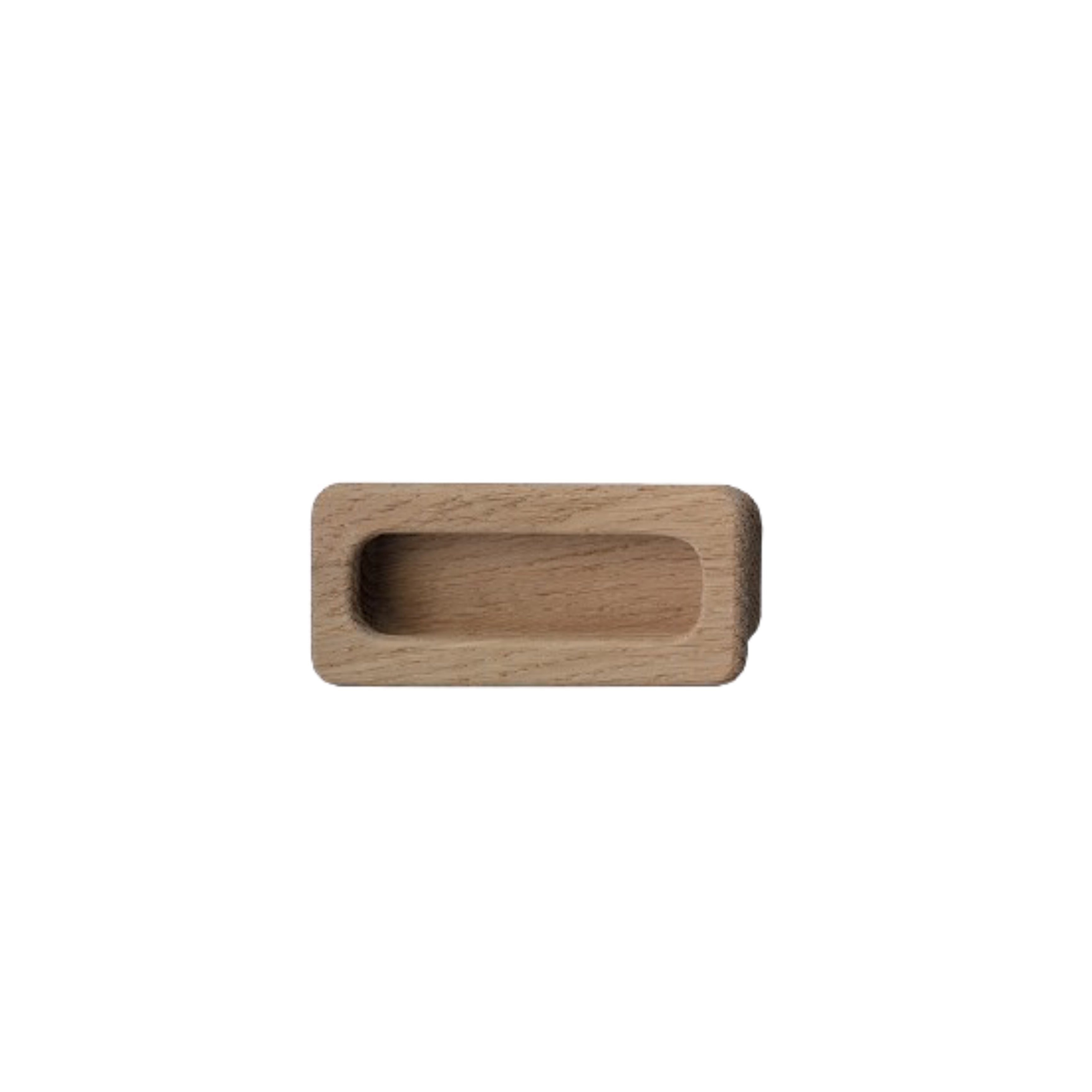 FLUSH HANDLE WALNUT NAT. 60X50MM (192.07.703)